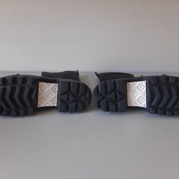 DIESEL - Black Front-zip Ankle Boots - H-Vaiont-Chz - Men's 9 US - Picture 15 of 16